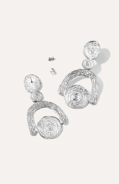 Cog Frida Earrings In Silver