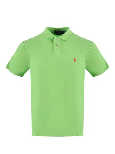 Polo Ralph Lauren Polo Shirt With Pony In Green