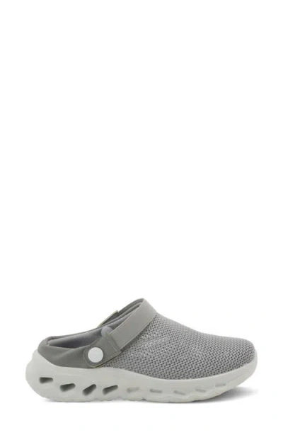 Flexus By Spring Step Nix Clog Sneaker In Grey
