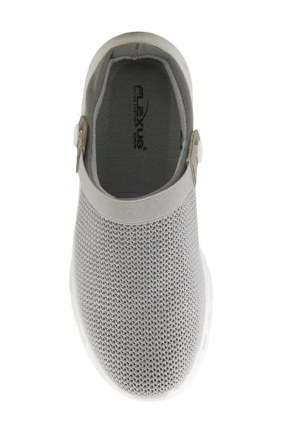 Flexus By Spring Step Nix Clog Sneaker In Grey