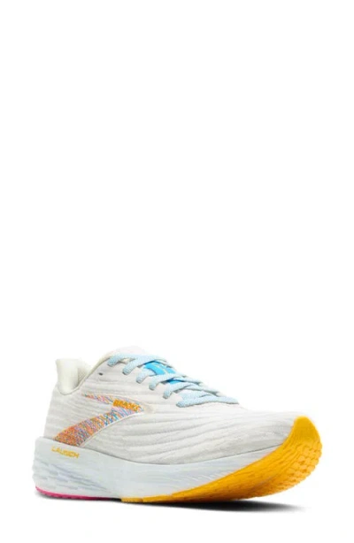 Brooks Launch 11 Running Shoe In White