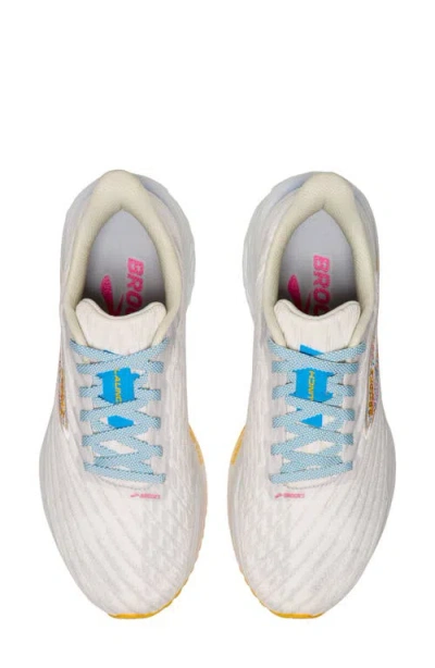 Brooks Launch 11 Running Shoe In White