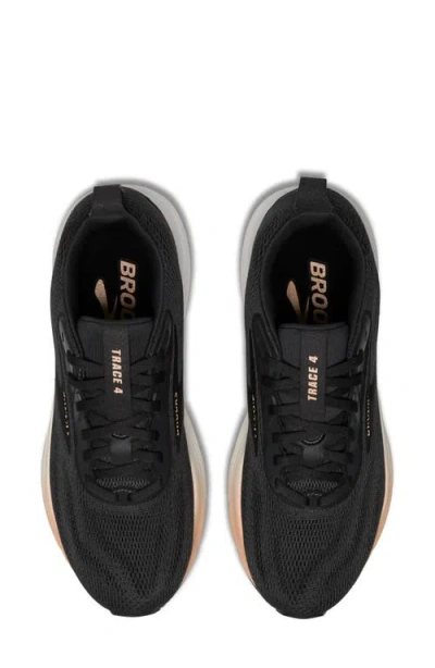 Brooks Trace 4 Running Shoe In Black