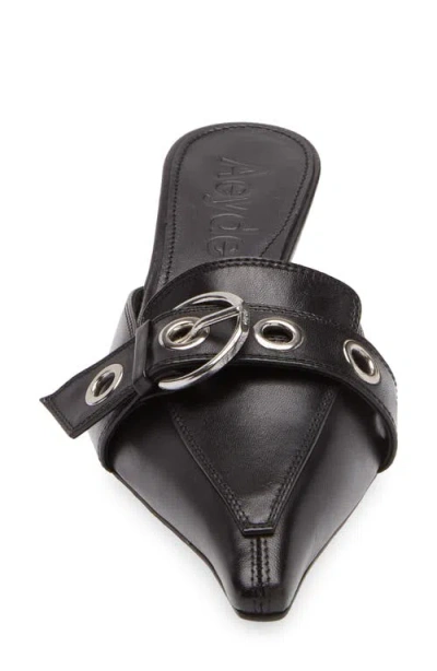 Aeyde Danielle Nappa Leather Pumps In Black