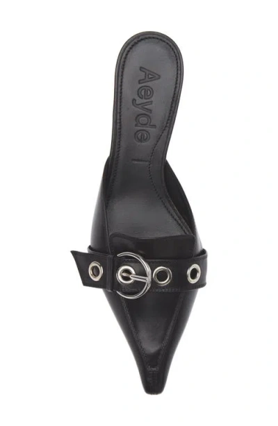 Aeyde Danielle Nappa Leather Pumps In Black