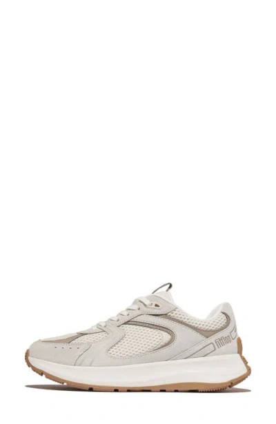 Fitflop F-mode Flow Platform Sneaker In Urban White