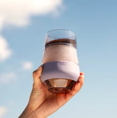 Host Wine Freeze Xl Cooling Cup Set Of 2 In Deep Lilac