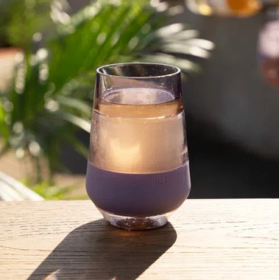 Host Wine Freeze Xl Cooling Cup Set Of 2 In Deep Lilac