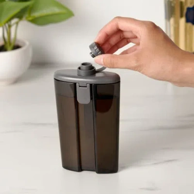 Host Easy-fill 6 oz Plastic Flask In Gray