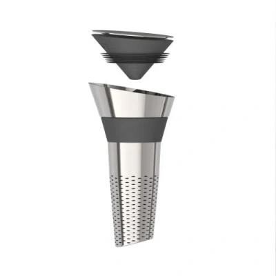 Host Filter  Wine Pour Spout In Silver