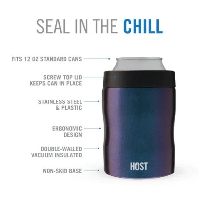 Host Stay-chill Standard Can Cooler In Galaxy Black