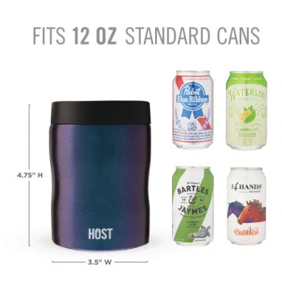 Host Stay-chill Standard Can Cooler In Galaxy Black