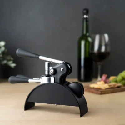 Host Lever Corkscrew Set In Black
