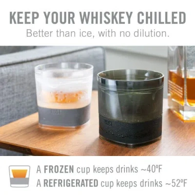 Host Whiskey Freeze Cooling Cup Set Of 2 In Wood Pattern