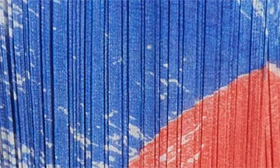 Issey Miyake Pleats Please  Backlight Pleated Straight Leg Pants In Red