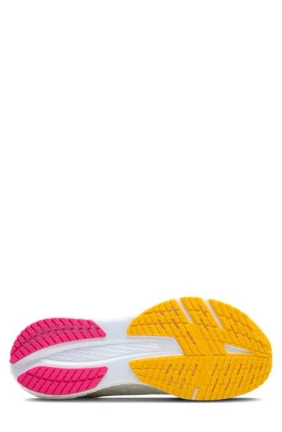 Brooks Launch 11 Running Shoe In White/murmur/blithe