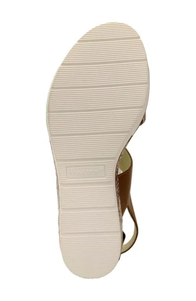 David Tate Civic Slingback Sandal In Camel Multi