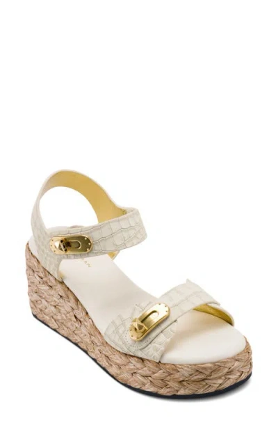 Donna Karan Women's Cebrina Espadrille Sandals In Ivory