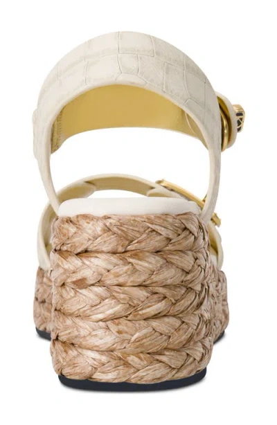 Donna Karan Women's Cebrina Espadrille Sandals In Ivory