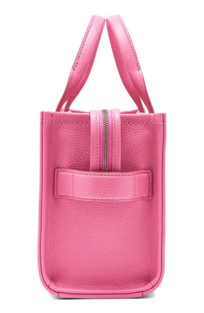 Marc Jacobs The Leather Small Tote Bag In Bow Pink