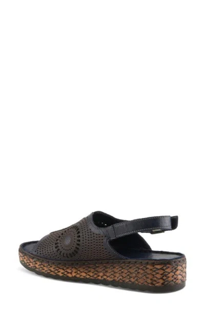 Spring Step Cordero Slingback Sandal In Navy