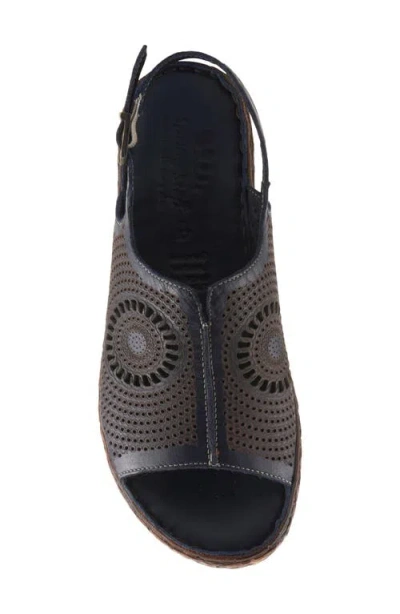 Spring Step Cordero Slingback Sandal In Navy