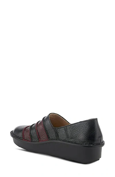 Spring Step Firefly Wedge Loafer In Black Multi