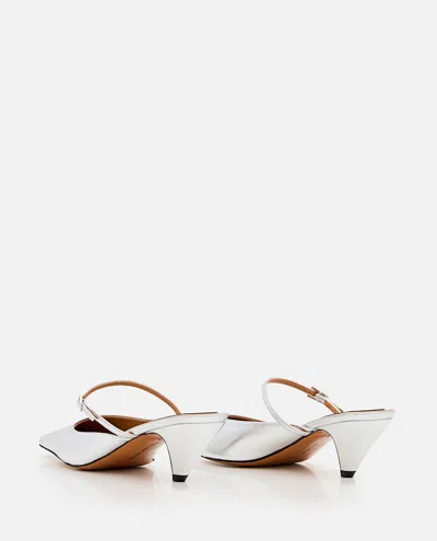Stella Mccartney Mules In Silver