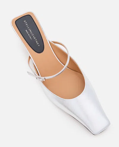 Stella Mccartney Mules In Silver