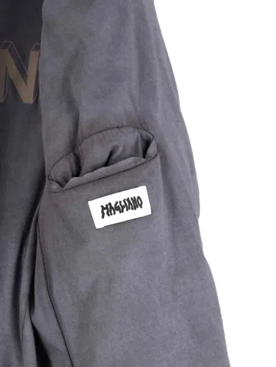 Magliano Jacket With Front Pockets And Notch Lapel In Gray