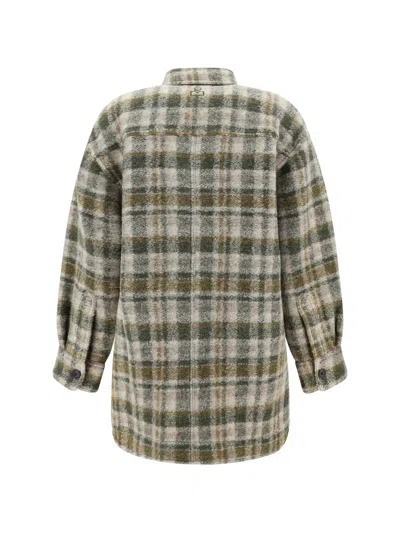 Isabel Marant Étoile Marant Etoile Jacket In Wool In Green