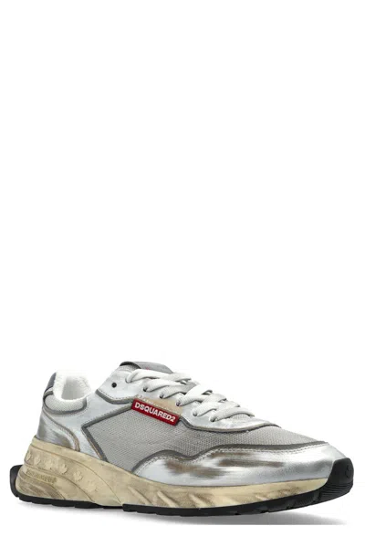 Dsquared2 Distressed Low-top Sneakers