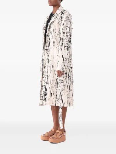 Jason Wu Collection Panelled Merino Wool Cardigan In Black