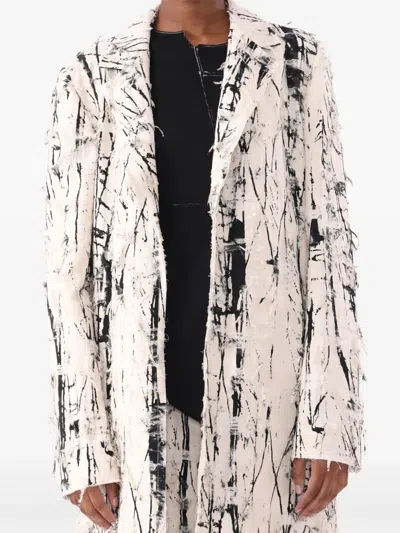 Jason Wu Collection Panelled Merino Wool Cardigan In Black