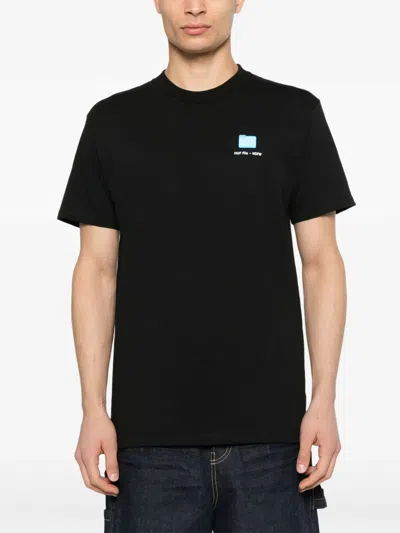 Huf Desktop T-shirt In Black