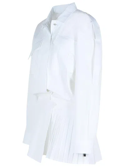 Off-white Off White 'savana' White Cotton Dress