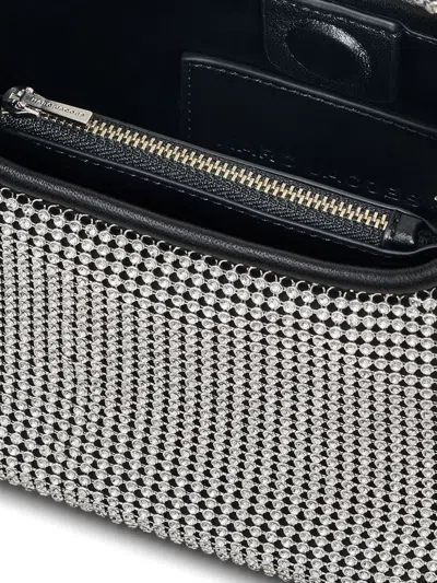 Marc Jacobs Women The Sack Crystal Embellished Mini Hobo Bag In Black