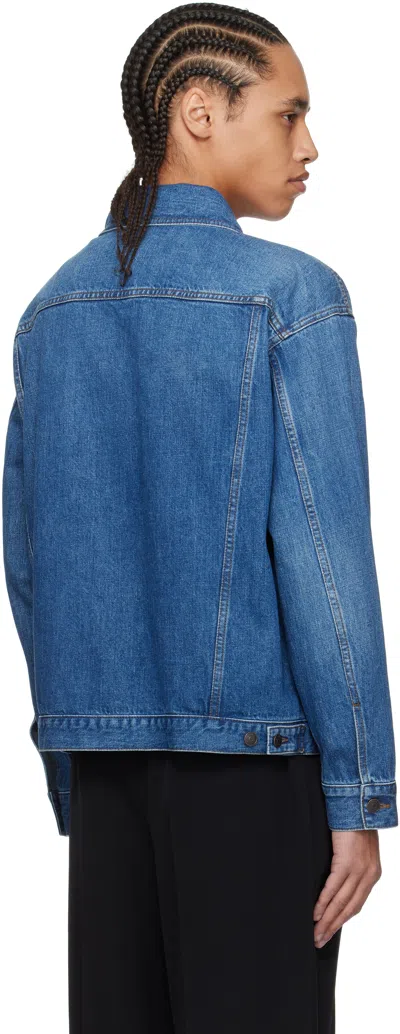The Row Seb Denim Jacket In Blue
