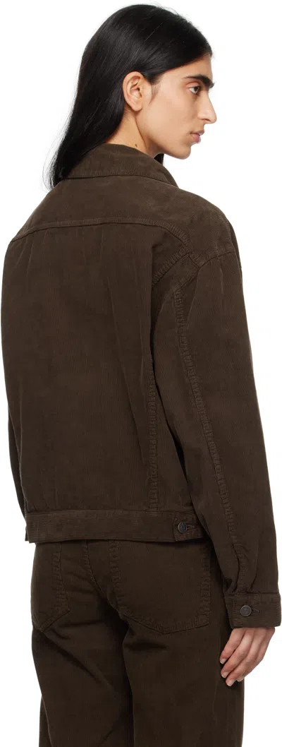 The Row Ness Cotton Corduroy Jacket In Black