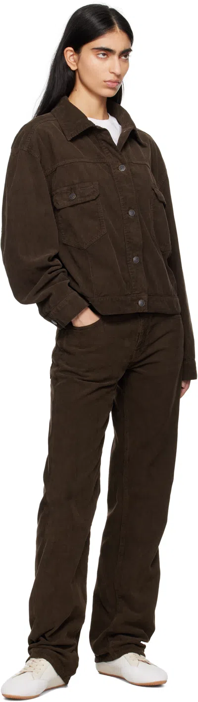 The Row Ness Cotton Corduroy Jacket In Black