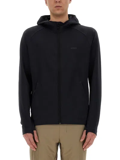 Hugo Boss Hoodie In Black