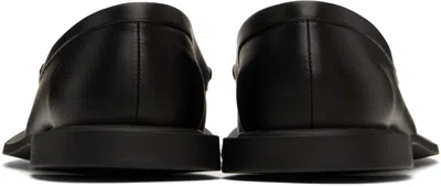 The Row Moccasters In Black