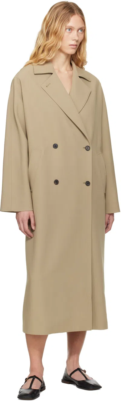 The Row Pointed T-strap Flat Shoes In Smooth Lamb Leather In White