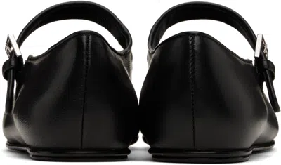 The Row Boheme Mj Ballet Flats In Nappa Leather In Black