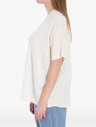 The Row Isha Oversize Cotton Jersey T-shirt In White