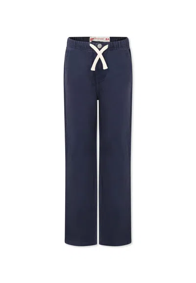 Levi's Cotton Trousers In Blue