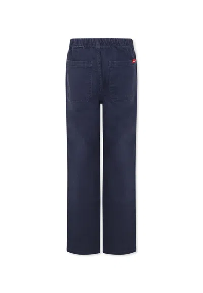 Levi's Cotton Trousers In Blue