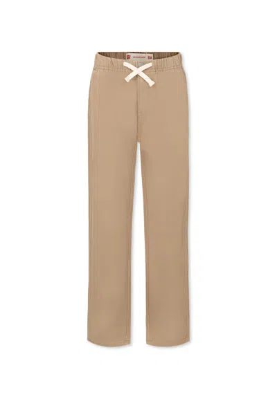 Levi's Cotton Trousers In Beige