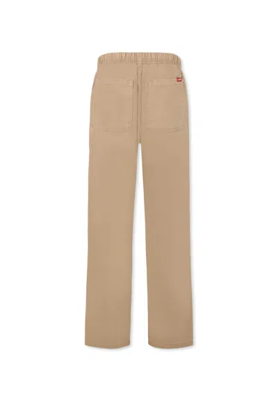 Levi's Cotton Trousers In Beige