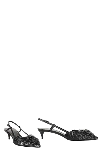 Valentino Garavani Woman Pumps Dark Brown Size 8 Soft Leather